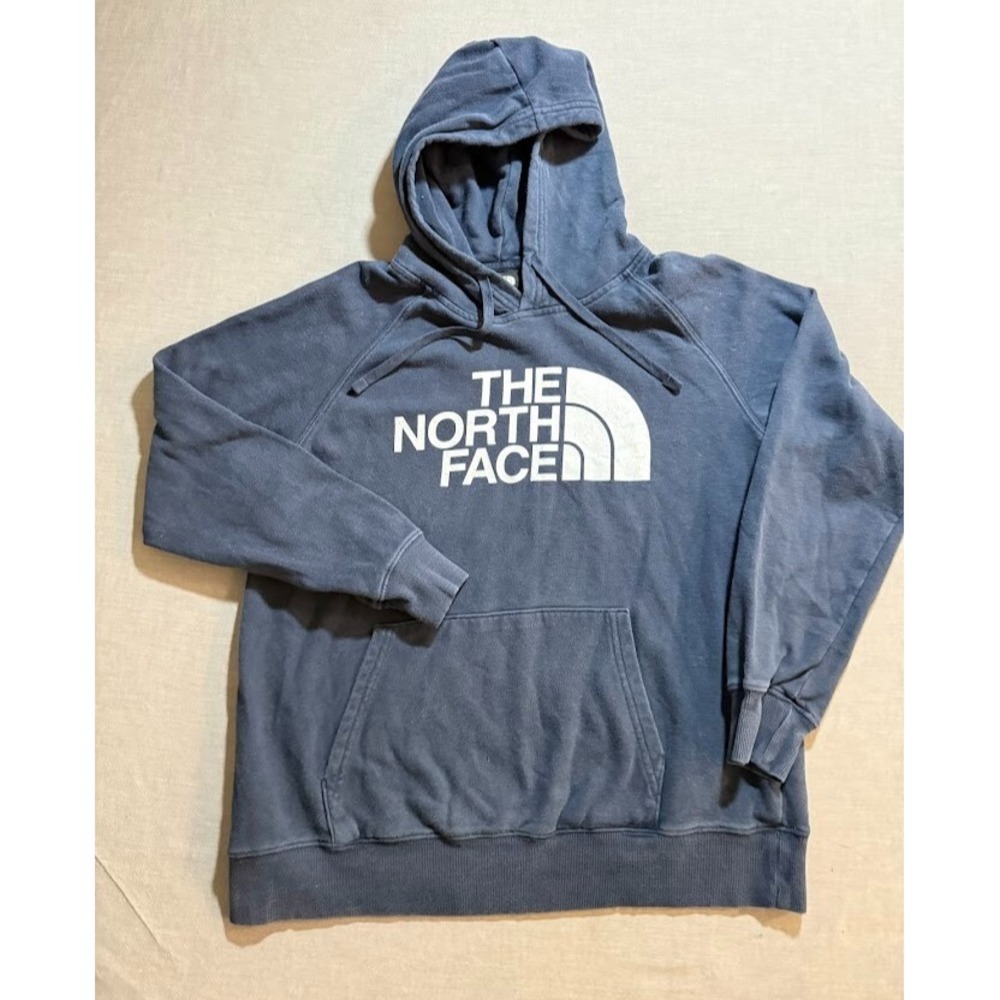 The North Face Sweatshirt Women's Medium Blue Pullover Long Sleeve Hoodie Ladies